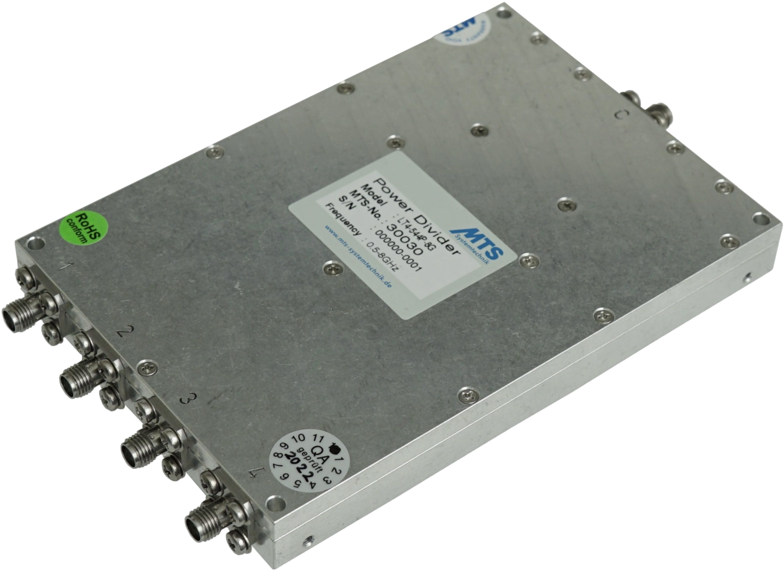 Passive Full FanOut Switch Matrix, MX20/4HLSFFO6G, MTS Systemtechnik